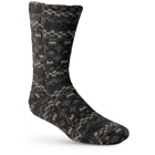 Acorn Versafit Sock : Charcoal Cable - Unisex
